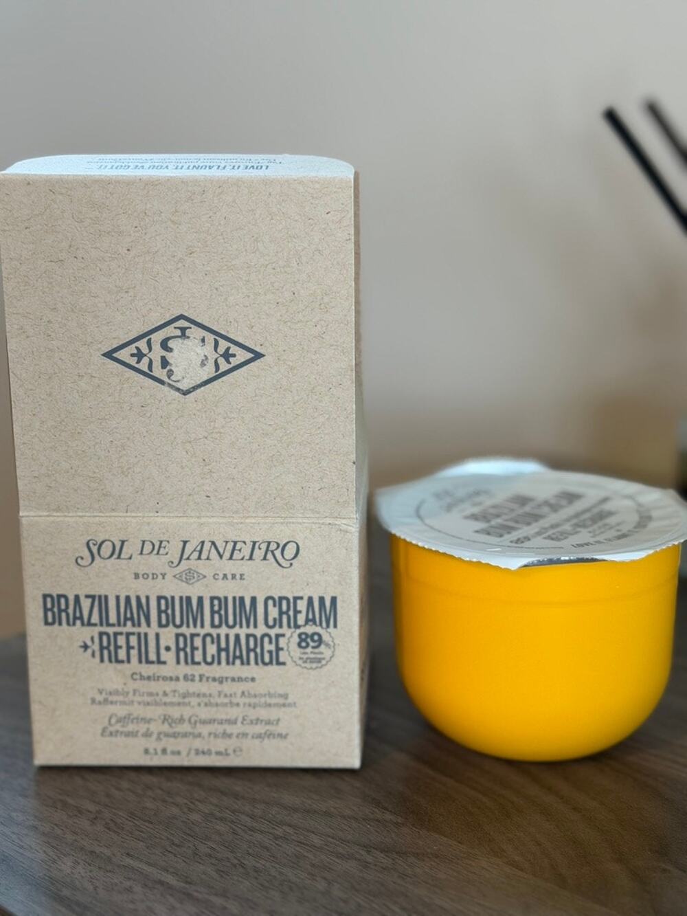 Sol de Janeiro Brazilian Bum Bum Cream Refill 8.1 oz 240mL NEW Sealed